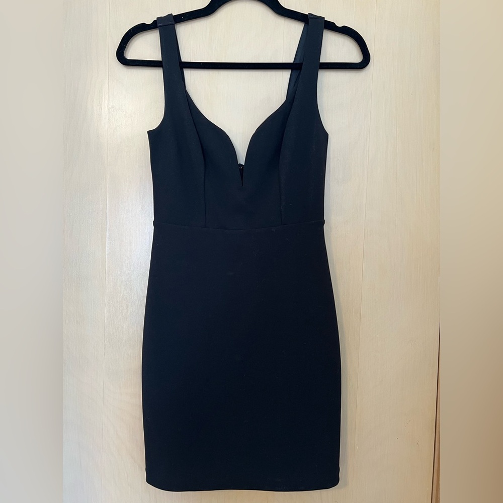 Elegant Black Express Mini Dress